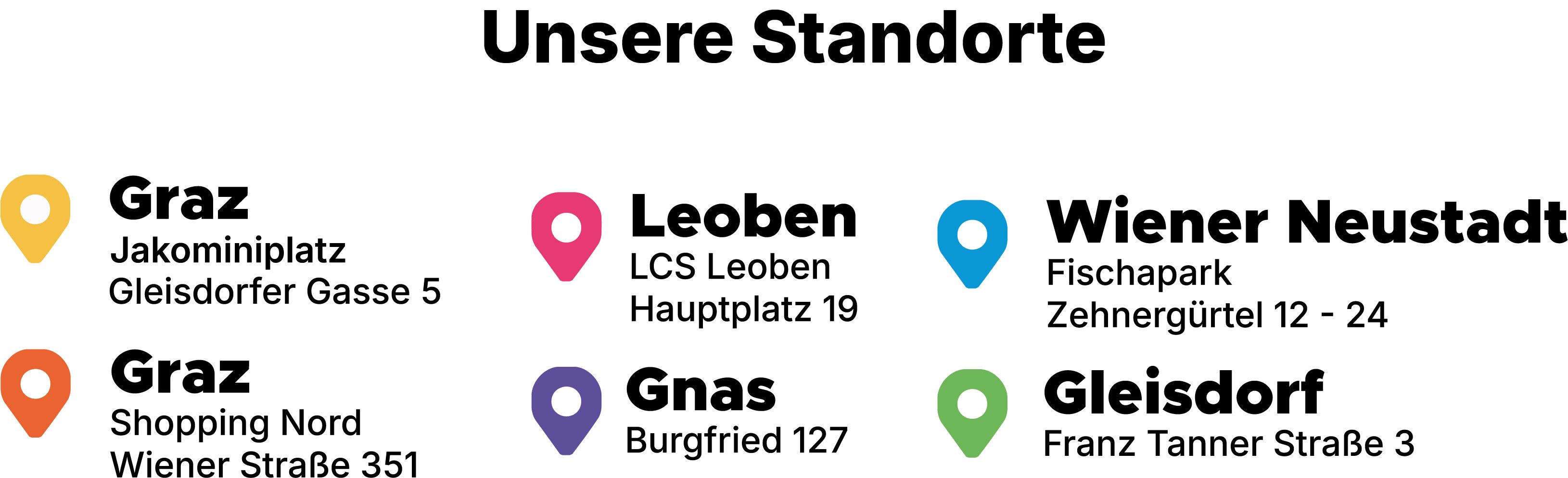 Unsere Standorte