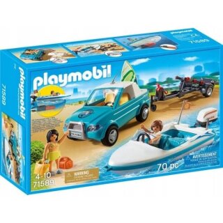 Surfer Pickup mit Speedboat