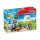 Altglas-LKW mit Container