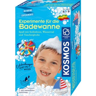Kosmos Experimente für die Badewanne