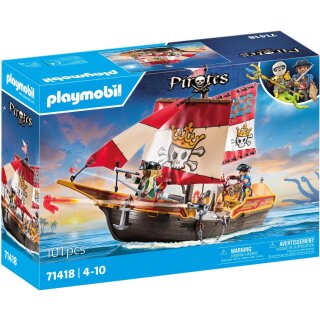 Kleines Piratenschiff