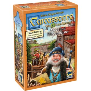 Carcassonne - Abtei und Bürgermeister Die 5. Erweiterung