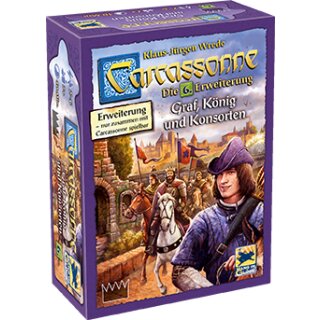 Carcassonne - Graf, König und Konsorten Die 6. Erweiterung