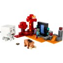 LEGO Minecraft Set: 21255 Hinterhalt am Netherportal, 21252 Die Waffenkammer & 30672 Steve mit Baby-Panda