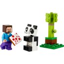 LEGO Minecraft Set: 21255 Hinterhalt am Netherportal, 21252 Die Waffenkammer & 30672 Steve mit Baby-Panda