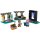 LEGO Minecraft Set: 21255 Hinterhalt am Netherportal, 21252 Die Waffenkammer & 30672 Steve mit Baby-Panda