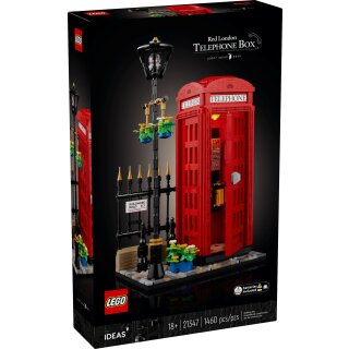 Rote Londoner Telefonzelle