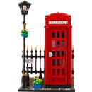 Rote Londoner Telefonzelle