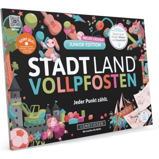 DENKRIESEN - STADT LAND VOLLPFOSTEN® - JUNIOR EDITION "Jeder Punkt zählt."