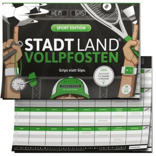 DENKRIESEN - STADT LAND VOLLPFOSTEN® - SPORT EDITION "Grips statt Gips."