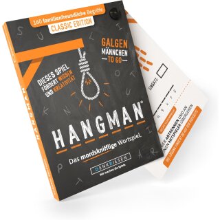 DENKRIESEN - HANGMAN® - CLASSIC EDITION "Galgenmännchen TO GO"