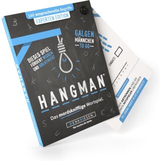 DENKRIESEN - HANGMAN® - EXPERTEN EDITION "Galgenmännchen TO GO"