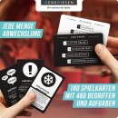 DENKRIESEN - klattschen® - Trinkspiel - DAS BRETTSPIEL "Das wahrscheinlich beste Trinkspiel aller Zeiten"