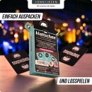 DENKRIESEN - klattschen® - Männerabend - SPIELKARTENKARTON "Das wahrscheinlich beste Trinkspiel aller Zeiten"