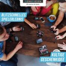 DENKRIESEN - STADT LAND VOLLPFOSTEN® – Das Kartenspiel – PARTY EDITION "Jetzt gehts rund."