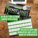 DENKRIESEN - STADT LAND VOLLPFOSTEN® - FUßBALL EDITION - "Heimspiel." - A4