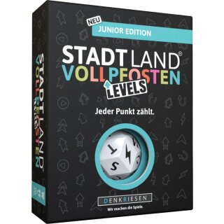 DENKRIESEN - STADT LAND VOLLPFOSTEN® - Levels – JUNIOR EDITION - "Jeder Punkt zählt."