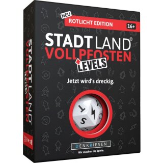 DENKRIESEN - STADT LAND VOLLPFOSTEN® - Levels – ROTLICHT EDITION "Jetzt wirds dreckig."