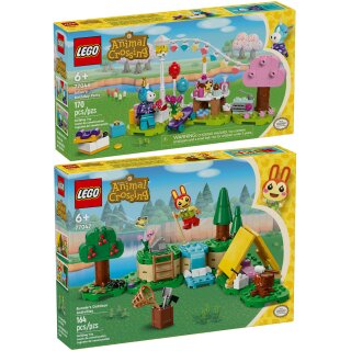 LEGO Set: 77046 Jimmys Geburtstagsparty & 77047 Mimmis Outdoor-Spaß