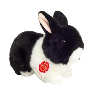 Hase schwarz-weiß 23 cm