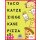 Taco Katze Ziege Käse Pizza