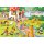 Puzzle Ein Tag im Zoo 2 X 24 Teile
