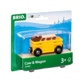 Tierwagen mit Kuh