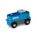 Blaue Batterie Frachtlok