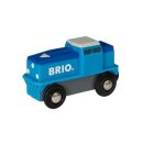 Blaue Batterie Frachtlok
