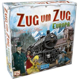 Asmodee Days of Wonder - Zug um Zug - Europa