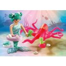 Meerjungfrau mit Farbwechselkrake