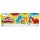 Hasbro Play-Doh 4er Pack Grundfarben blau, gelb, rot und weiß