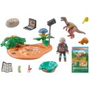 Stegosaurusnest mit Eierdieb