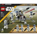 LEGO 3er Set: 75378 Flucht mit dem BARC Speeder, 75345 501st Clone Troopers Battle Pack & 30680 AAT