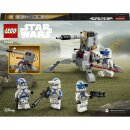 LEGO 3er Set: 75378 Flucht mit dem BARC Speeder, 75345 501st Clone Troopers Battle Pack & 30680 AAT
