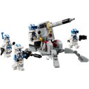 LEGO 3er Set: 75378 Flucht mit dem BARC Speeder, 75345 501st Clone Troopers Battle Pack & 30680 AAT