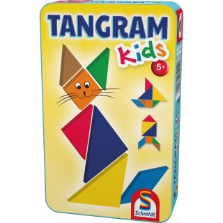 Tangram Kids Bring-Mich-Mit-Spiel in der Metalldose
