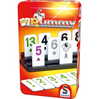 MyRummy Mitbringspiel in der Metalldose