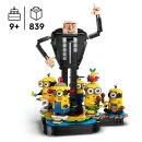 Gru und die Minions aus LEGO® Steinen