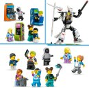 Achterbahn mit Roboter-Mech