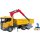 bruder 03551 Scania Super 560R Baustellen- LKW Kran und 2 Paletten