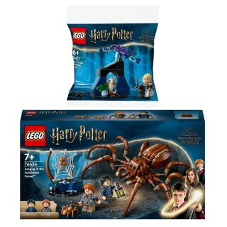 LEGO Set: 76434 Aragog im Verbotenen Wald & 30677 Draco im Verbotenen Wald