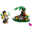 LEGO City Set: 60422 Hafen mit Frachtschiff & 30665 Dschungelforscher mit Baby-Gorilla