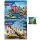 LEGO City Set: 60422 Hafen mit Frachtschiff, 60409 Mobiler Baukran & 30665 Dschungelforscher mit Baby-Gorilla