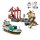 LEGO City Set: 60422 Hafen mit Frachtschiff, 60409 Mobiler Baukran & 30665 Dschungelforscher mit Baby-Gorilla
