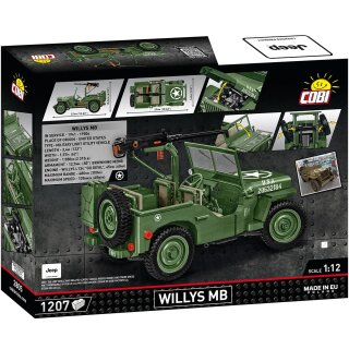 Willys MB & M2 gun  scale 1:12