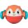 Hedgehog Roll Pop & Zoom Friends Toy