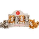 Teddy Hermann Katzen, ca. 18 cm, sortiert