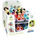 Clementoni Disney Baby Autos mit Rückzugmotor