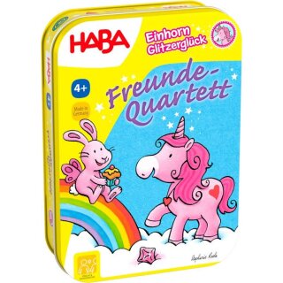Einhorn Glitzerglück - Freunde-Quartett
